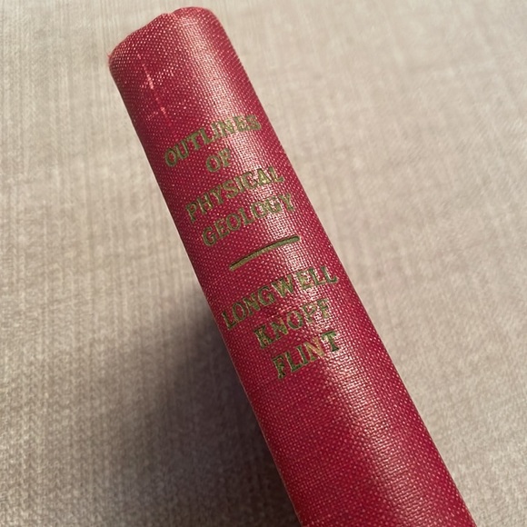 Vintage Book 1941 Outlines of Physical Geology - Education Manual - Picture 2 of 12